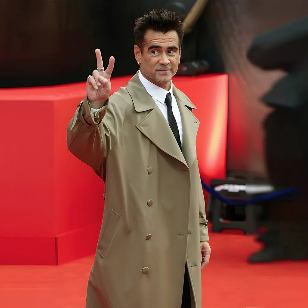 Colin Farrell A Big Bold Beautiful Journey Premier 2025 Coat