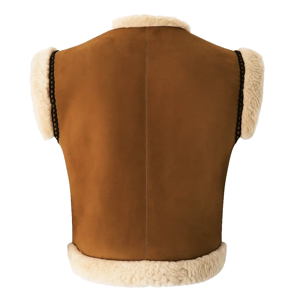 The Summer I Turned Pretty S03 Gemma Suede Vest