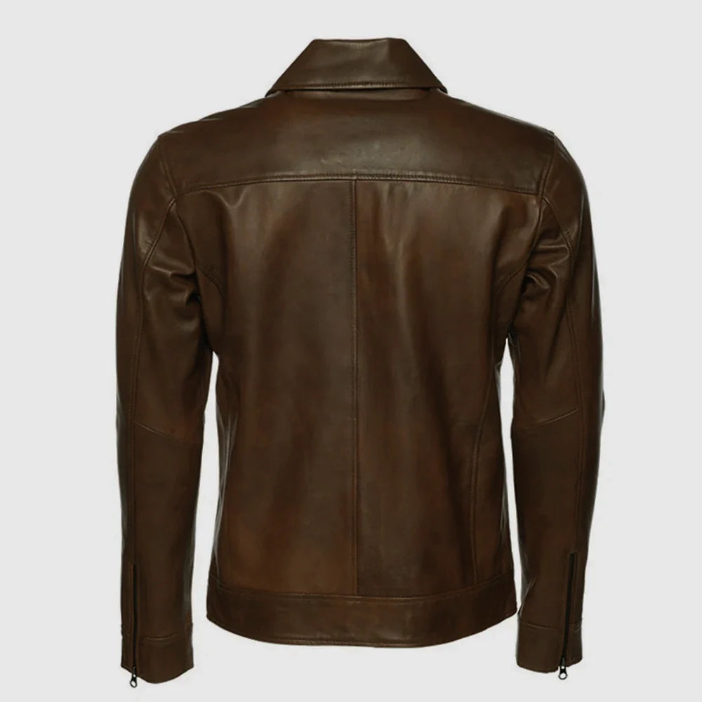 Bosco Now You See Me Now You Don't Leather Jacket