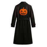 Jack-o’-lantern Pumpkin Halloween Black Coat