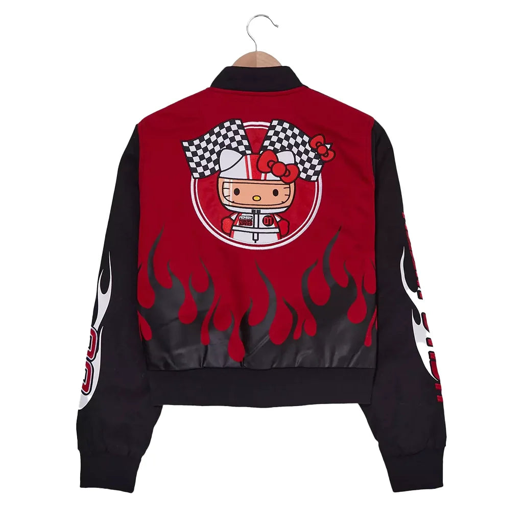 Hello Kitty Flames Moto Jacket