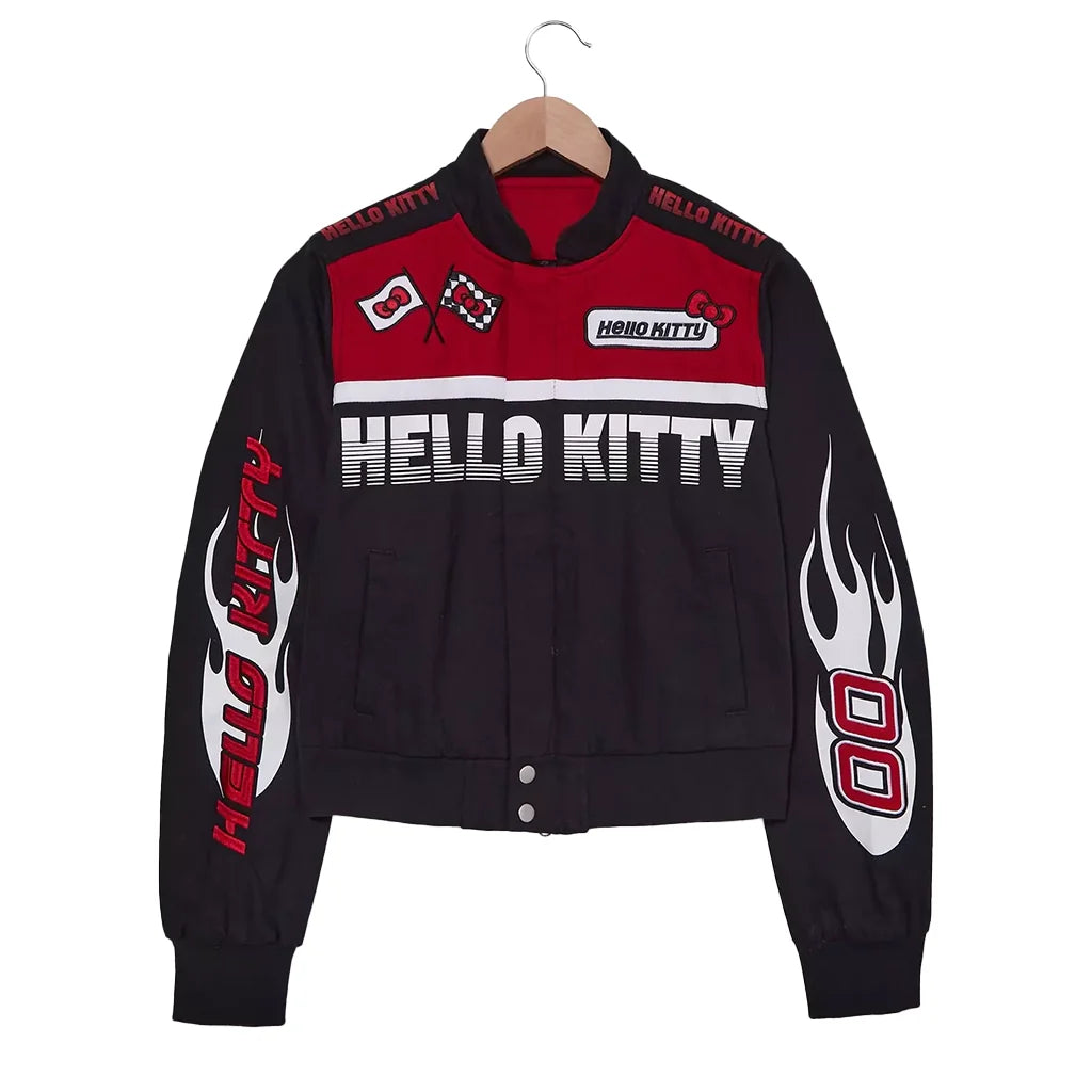 Hello Kitty Flames Moto Jacket
