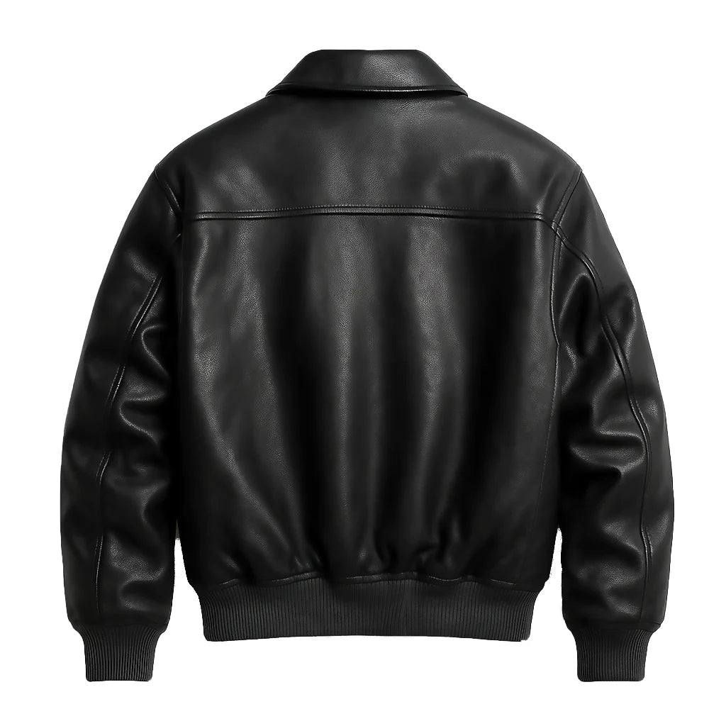 Cha Soo-yeol Queen Mantis Leather Jacket