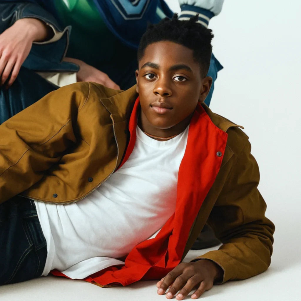 Jaylin Webb This Too Shall Pass Brown Jacket