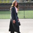 Churchtown School Visit Kate Middleton Coat