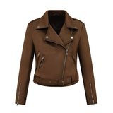 A Cherry Pie Christmas Emma Parker Suede Leather Jacket