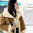 Belly Conklin The Summer I Turned Pretty Shearling Jacket