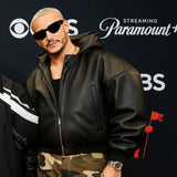 VMAs DJ Snake Black Leather Jacket