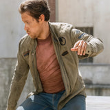 Alfie Allen Atomic Suede Jacket
