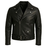 Men Classic Biker Jacket