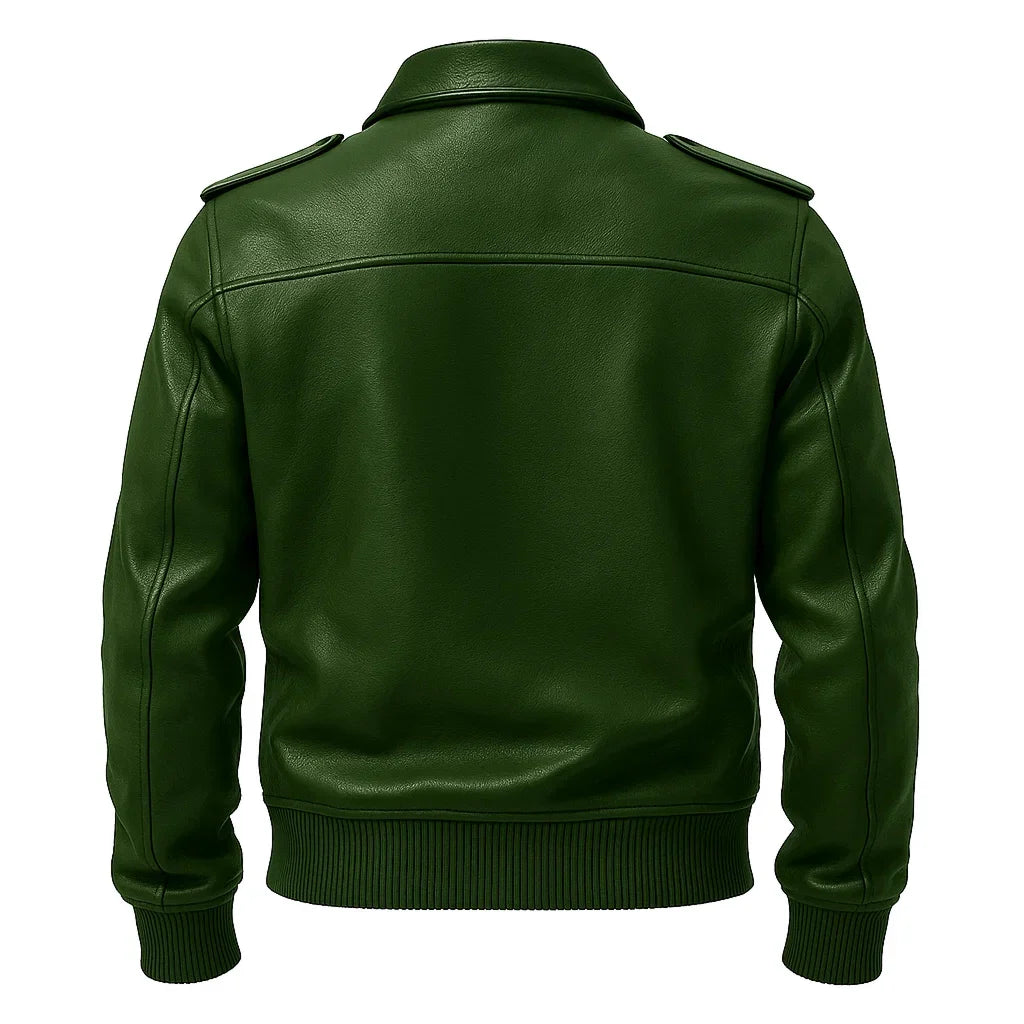 Men Flight Leather jacket