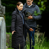 Geraldine Scott Wake Up Dead Man Black Coat