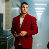 Nick Jonas A Very Jonas Christmas Movie 2025 Blazer