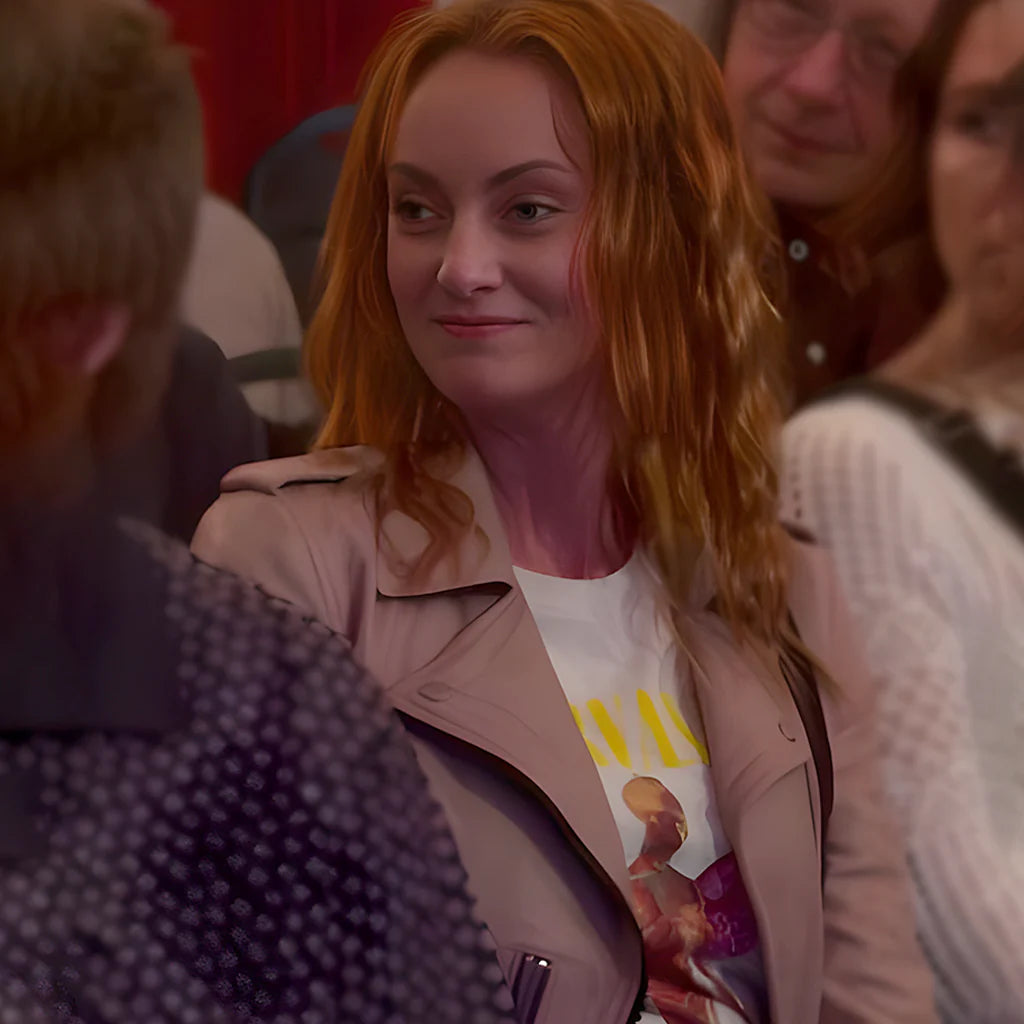Fiona Vroom Murder in a Small Town S02 Leather Jacket