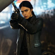 Play Dirty Zen Black Leather Coat