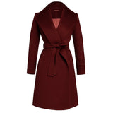Sarah Rafferty My Life with the Walter Boys S02 Burgundy Coat