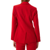 Helen This Too Shall Pass Red Blazer
