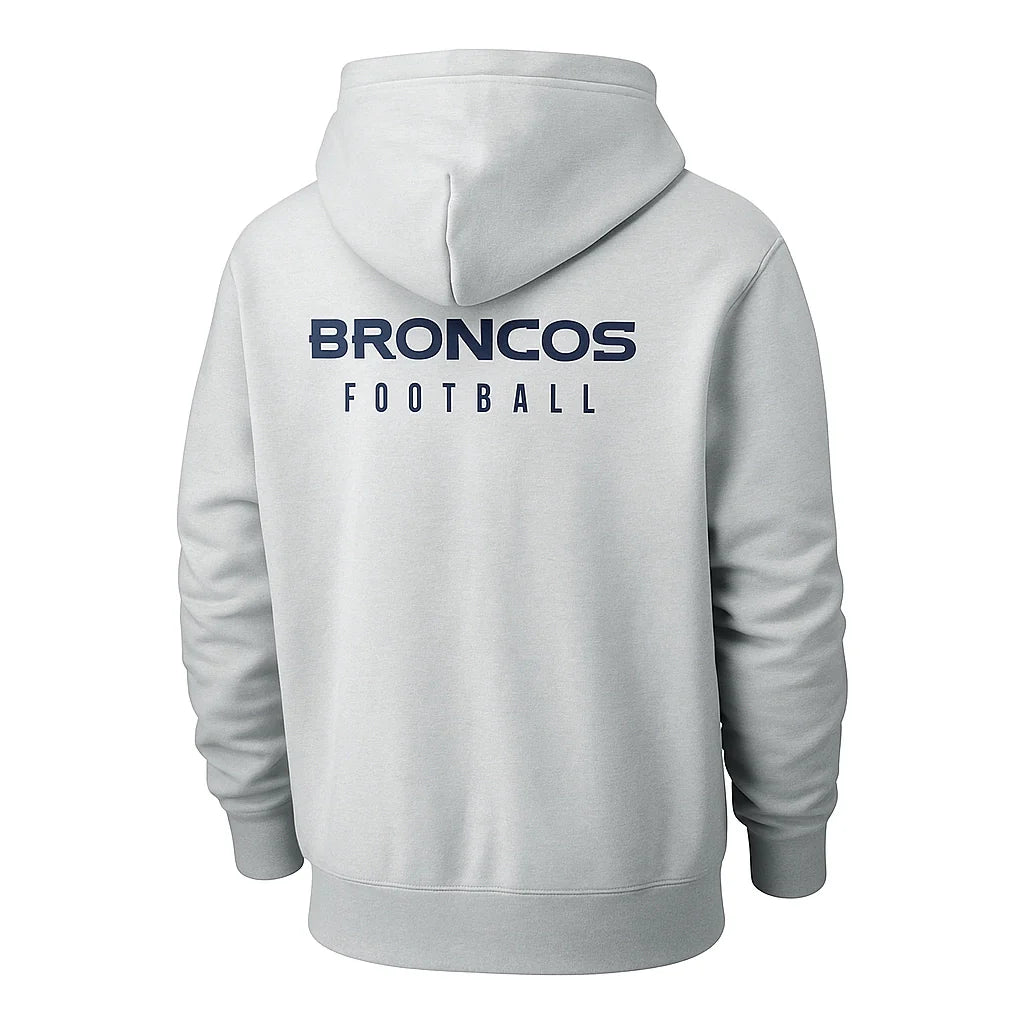 Denver Broncos Sean Payton Grey Hoodie