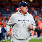 Denver Broncos Sean Payton Grey Hoodie