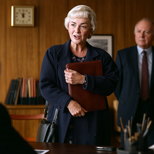 Ann Ming I Fought the Law Coat