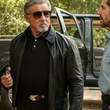 Dwight Manfredi Tulsa King S03 Black Jacket