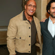 Dwayne Johnson TIFF Tribute Awards Beige Jacket