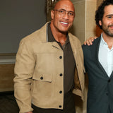 Dwayne Johnson TIFF Tribute Awards Beige Jacket
