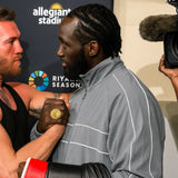Post Fight Terence Crawford Grey Jacket