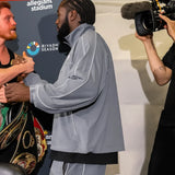Post Fight Terence Crawford Grey Jacket