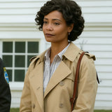 Dr. Rachael Fairburn Wednesday S02 Trench Coat