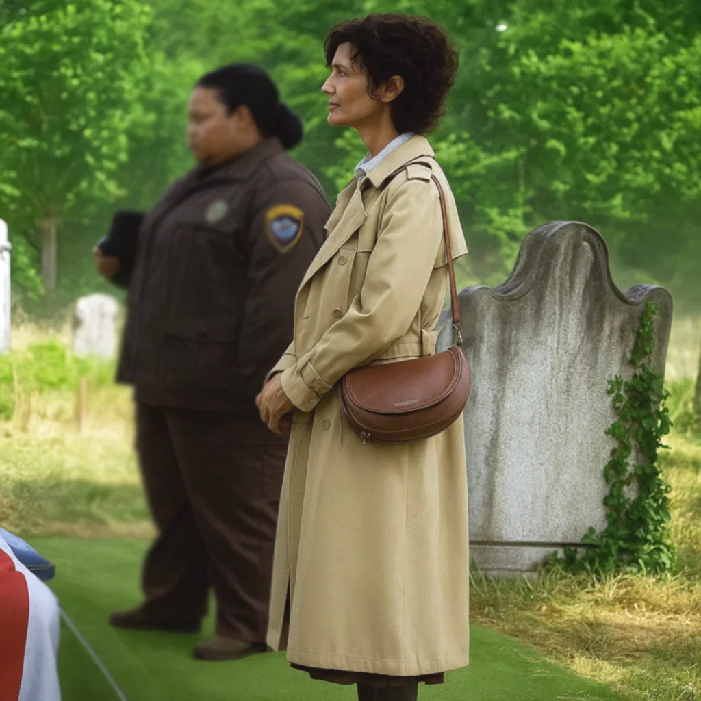Dr. Rachael Fairburn Wednesday S02 Trench Coat