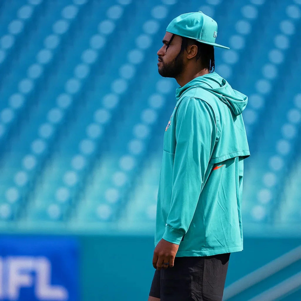 Tua Tagovailoa Miami Dolphins Sideline Jacket