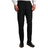 Mens Black Suit Pant