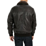 Men’s Brown Fur B3 RAF Sheepskin Shearling Jacket