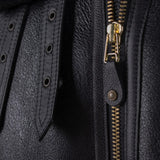 Men’s Sheepskin B-3 Leather Bomber Jacket